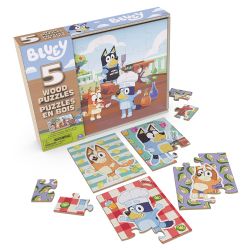 SPINMASTER CASSE-TÊTE EN BOIS 5-EN-1 - BLUEY #6070457